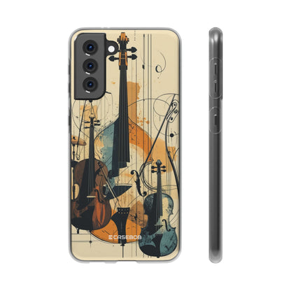 Strings in Motion | Flexible Phone Case for Samsung Galaxy