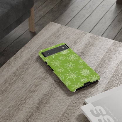 Snowflakes Dance Whimsically - Google Pixel Case