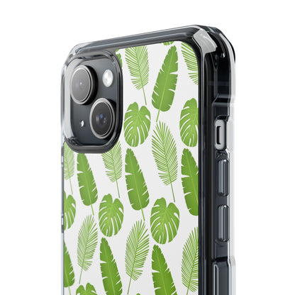 Tropical Leaf Harmony iPhone Case - Impact