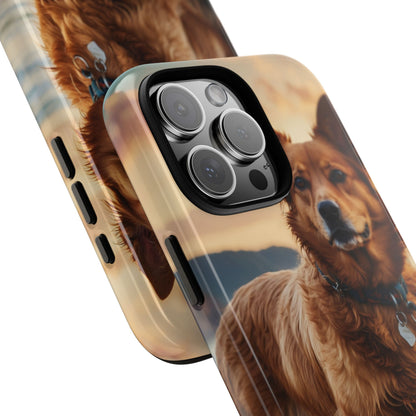 Golden Dog Plays - iPhone Case