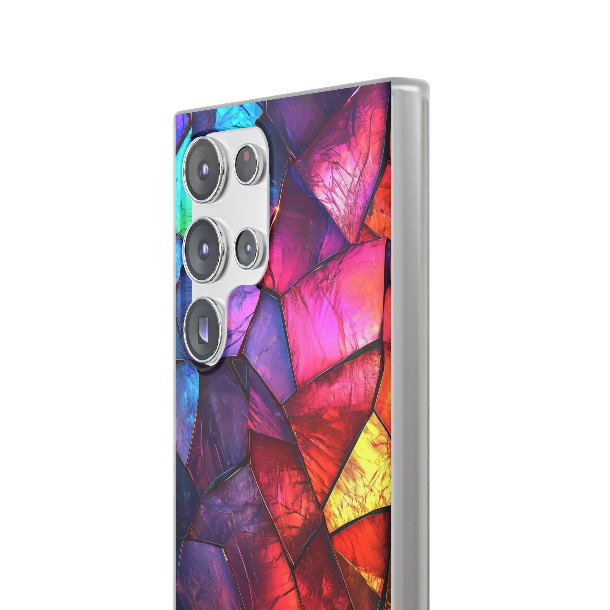 Cracked Prism Samsung S23 Ultra Case - Soft