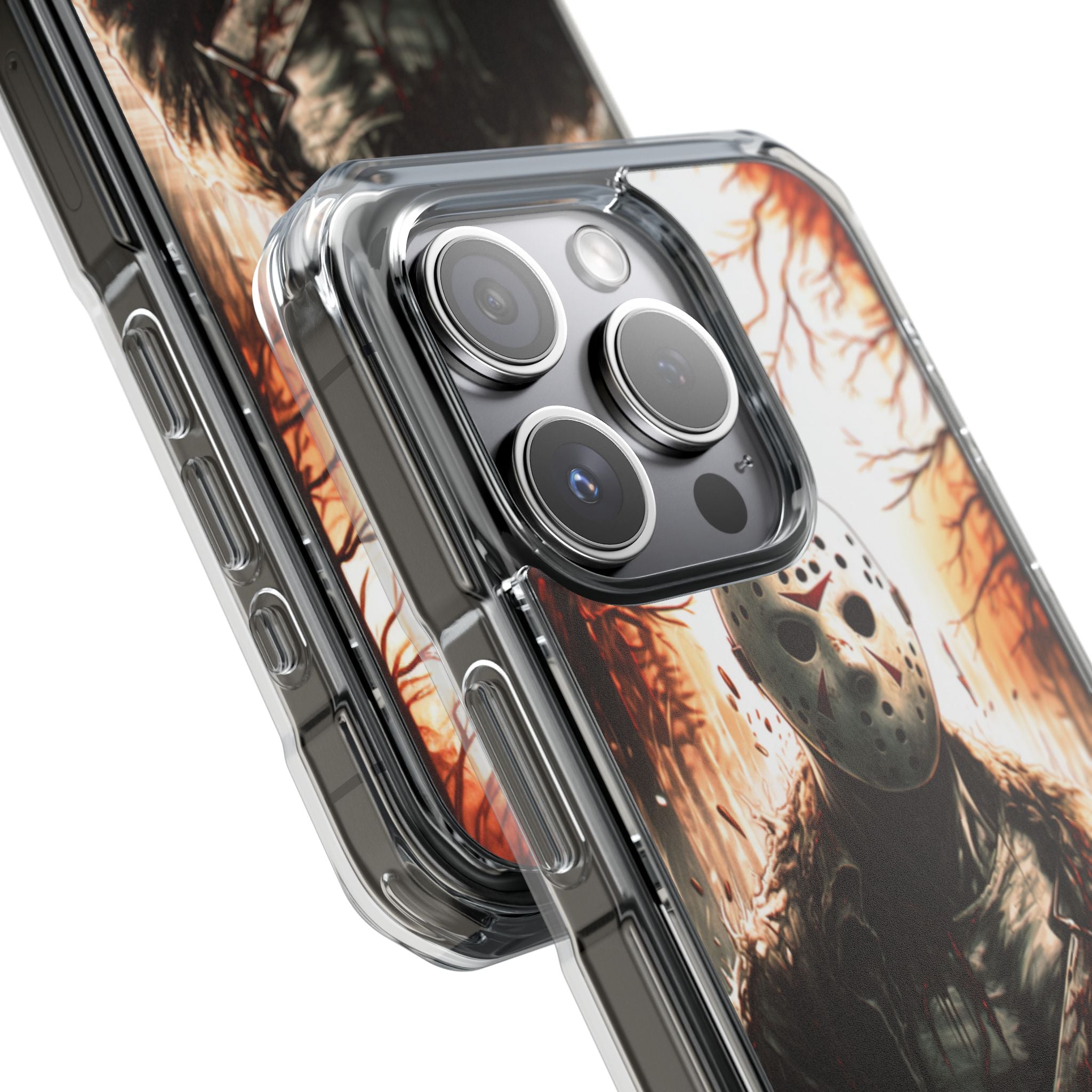 Nightmare Stalks Forest iPhone Case - Impact