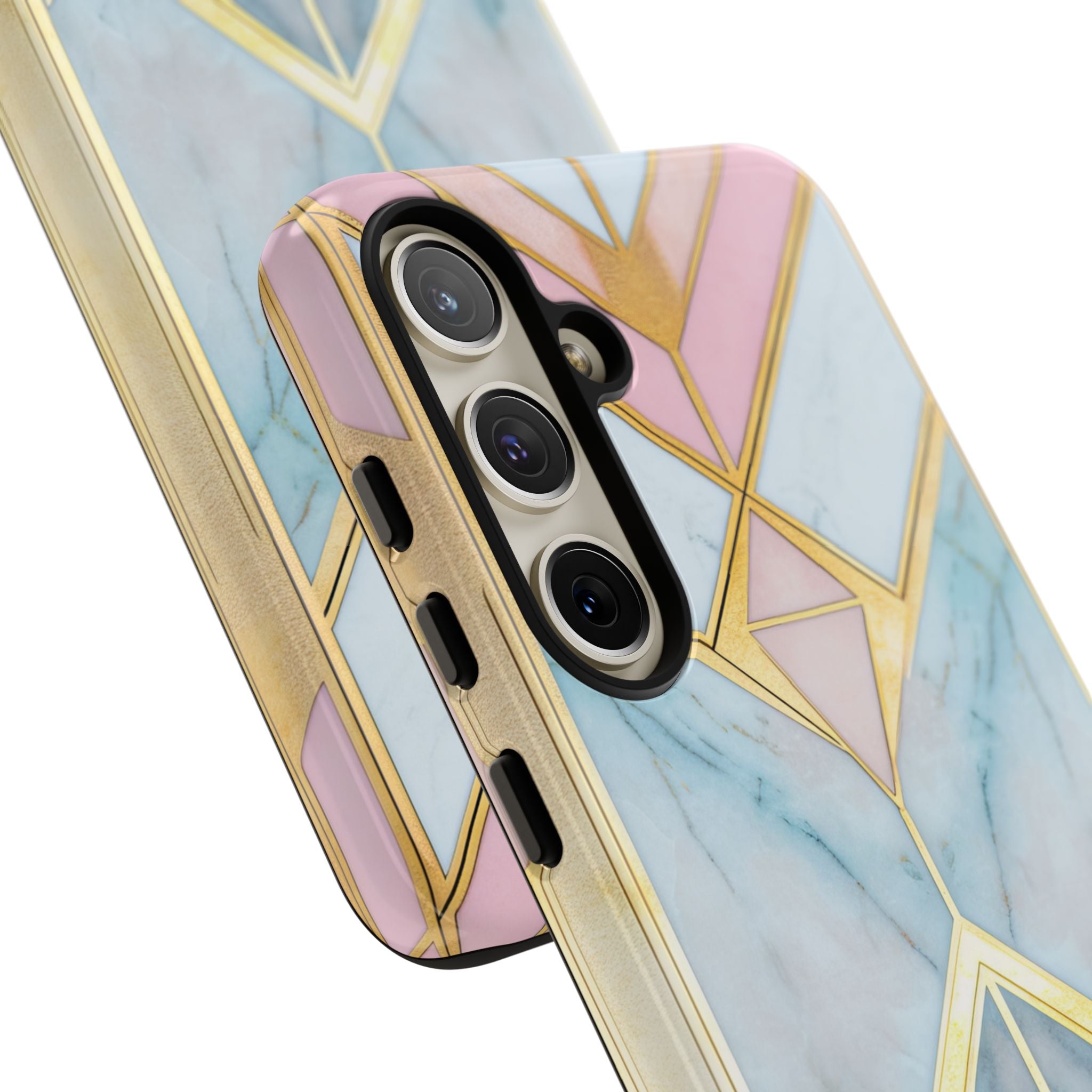 Gold Pink Art Deco - Tough Samsung S24 Phone Case