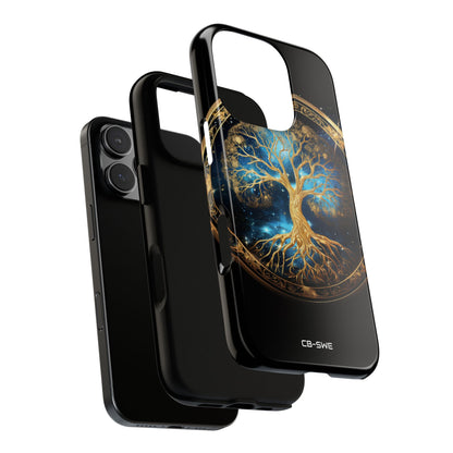 Cosmic Tree Radiance - iPhone Case