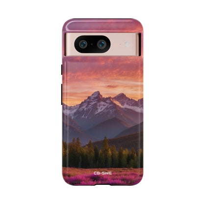 Mountain Peaks Glow - Google Pixel Case