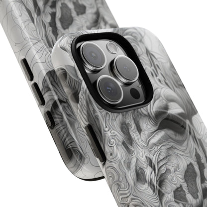Swirling Giraffe Art iPhone 16 - Tough+