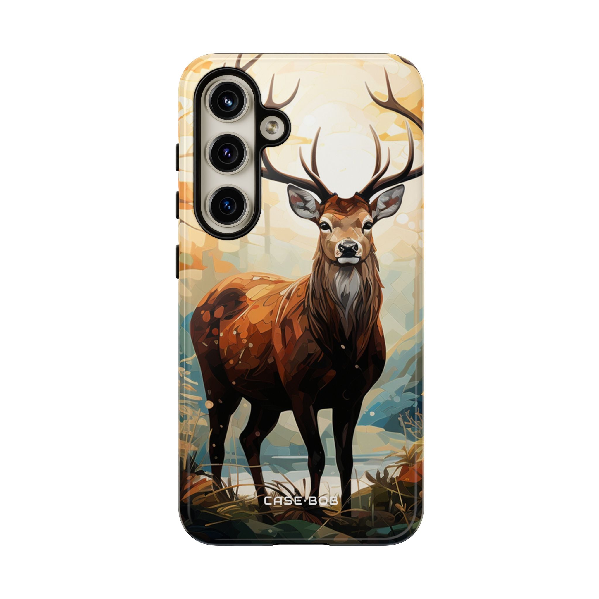 Glowing Stag Samsung S24 Case - Tough