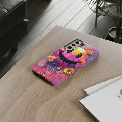 Smiley Bloom Samsung S22 Plus Case - Tough