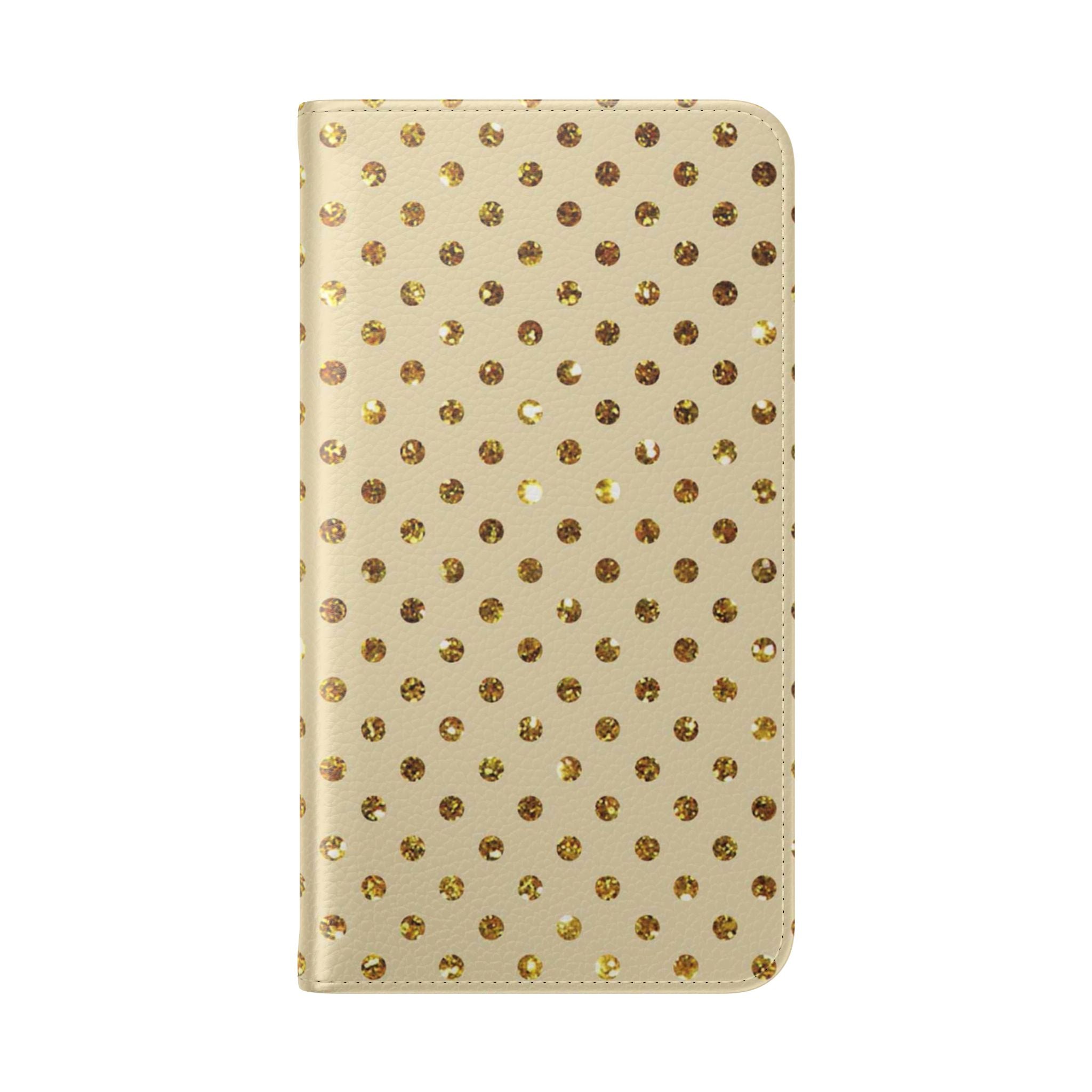 Golden Sparkle - Samsung S23 Case - Wallet
