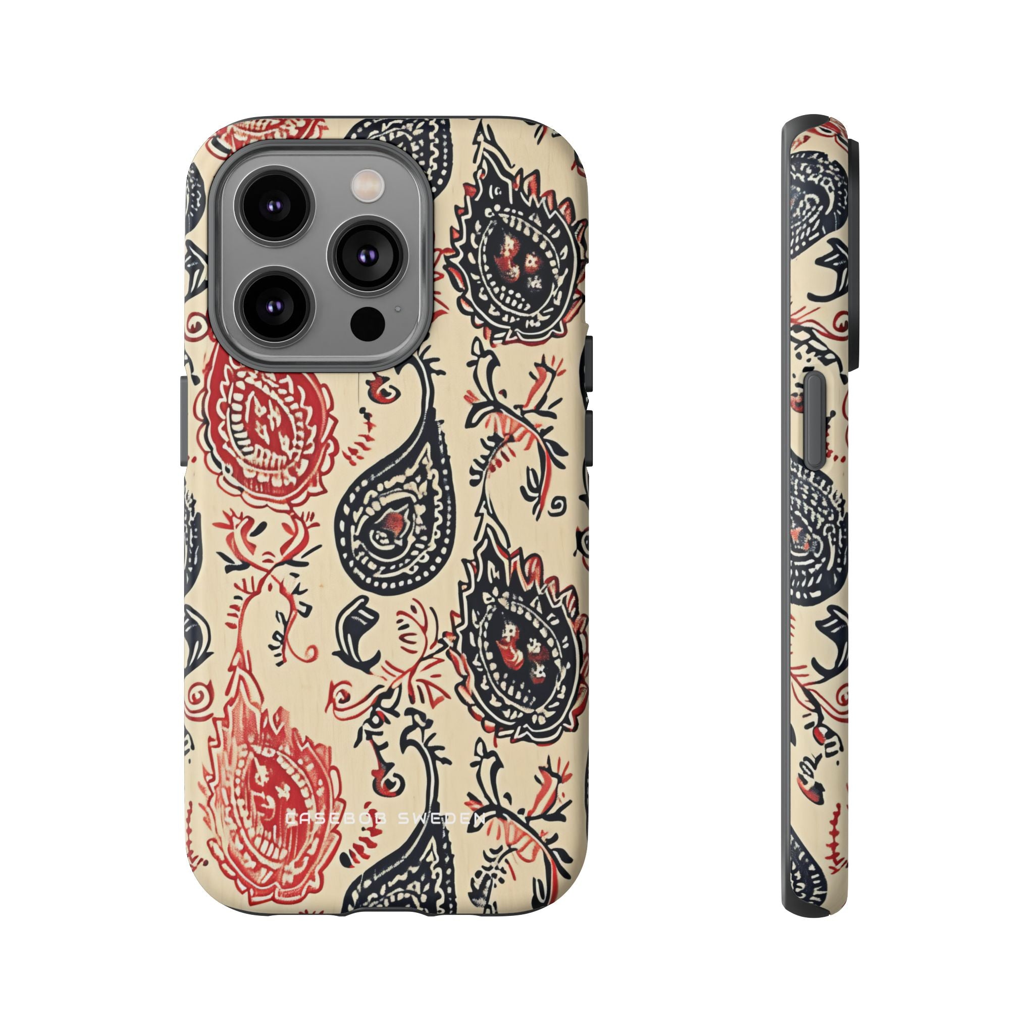 Vintage Paisley Elegance iPhone 14 - Tough Phone Case