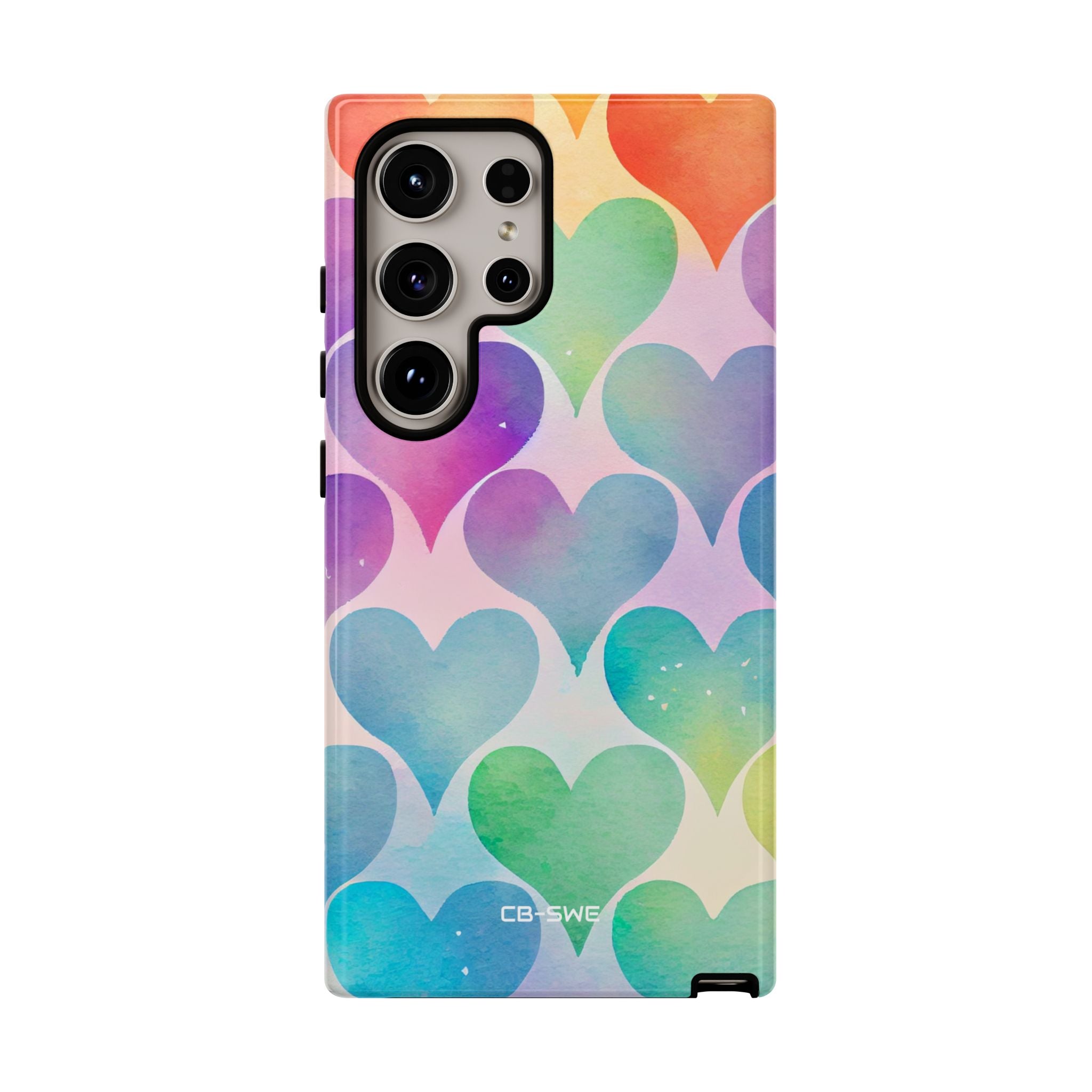 Watercolor Heart Symphony - Samsung Case