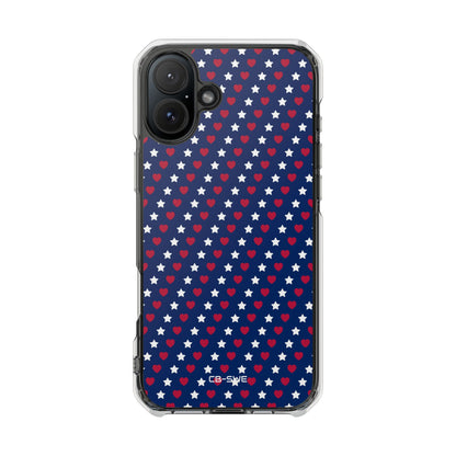 Hearts Twinkle Bright iPhone Case - Impact