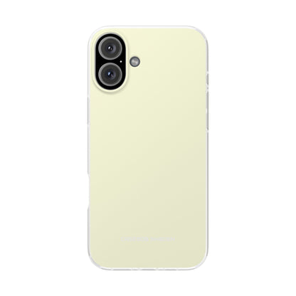 Pastel Yellow - Flexi iPhone 16 Phone Case