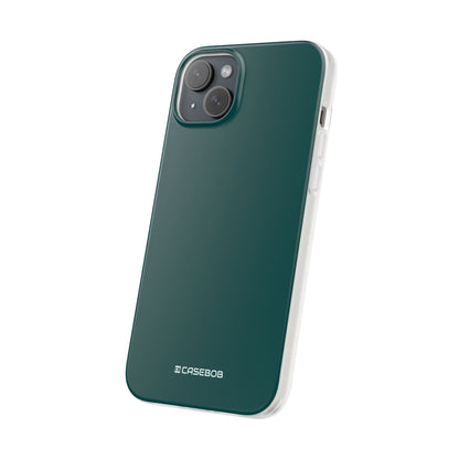 Deep Jungle Green | Phone Case for iPhone (Flexible Case)