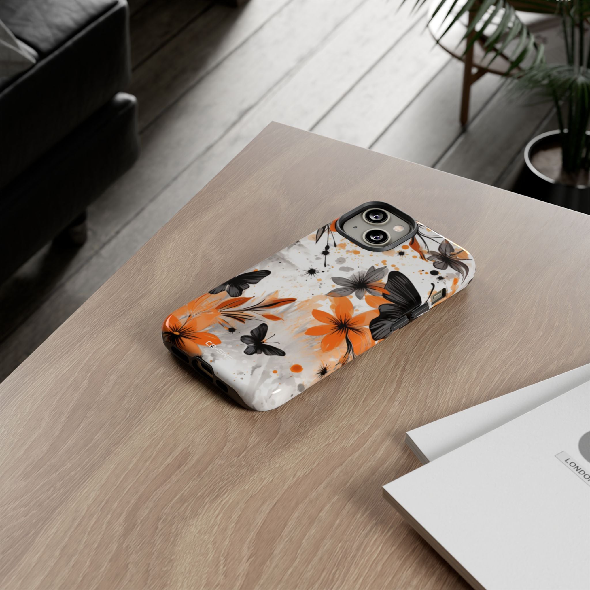 Vibrant Floral Dance - iPhone Case