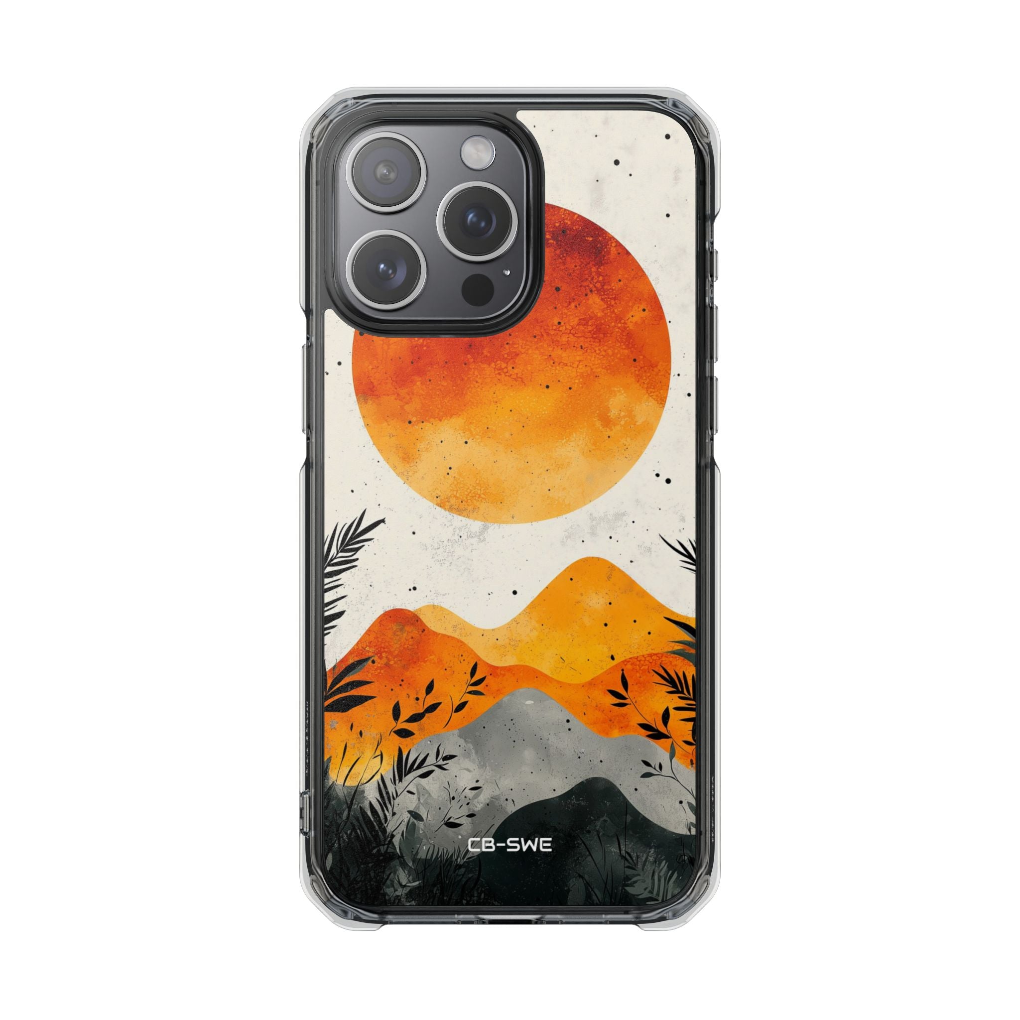 Sun Illuminates Mountains iPhone Case - Impact