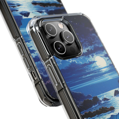 Moonlit Sea Dance iPhone Case - Impact