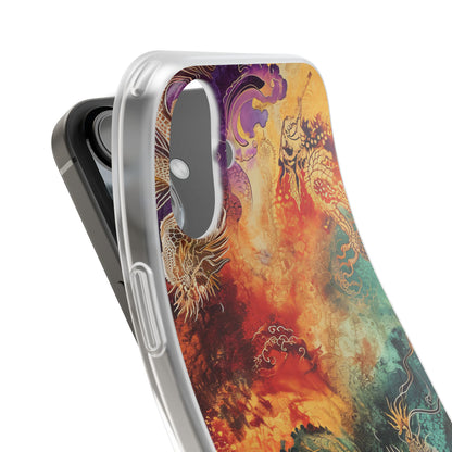 Dragon Ember iPhone 16 Plus Case - Soft