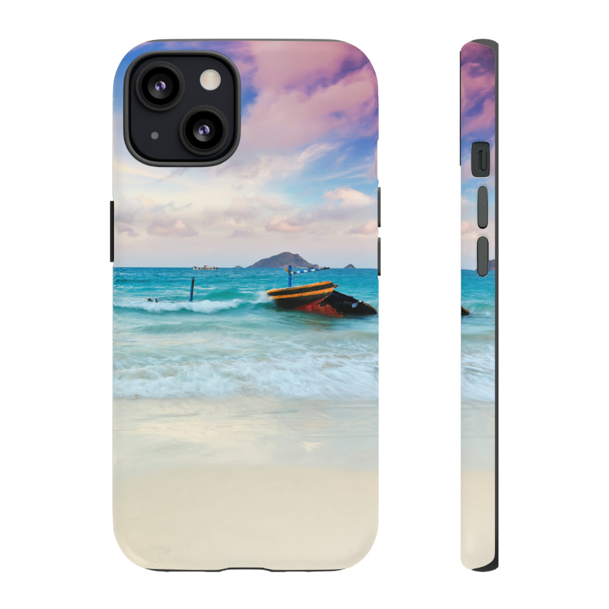 Sunset over Con Dao. Vietnam - Protective Phone Case