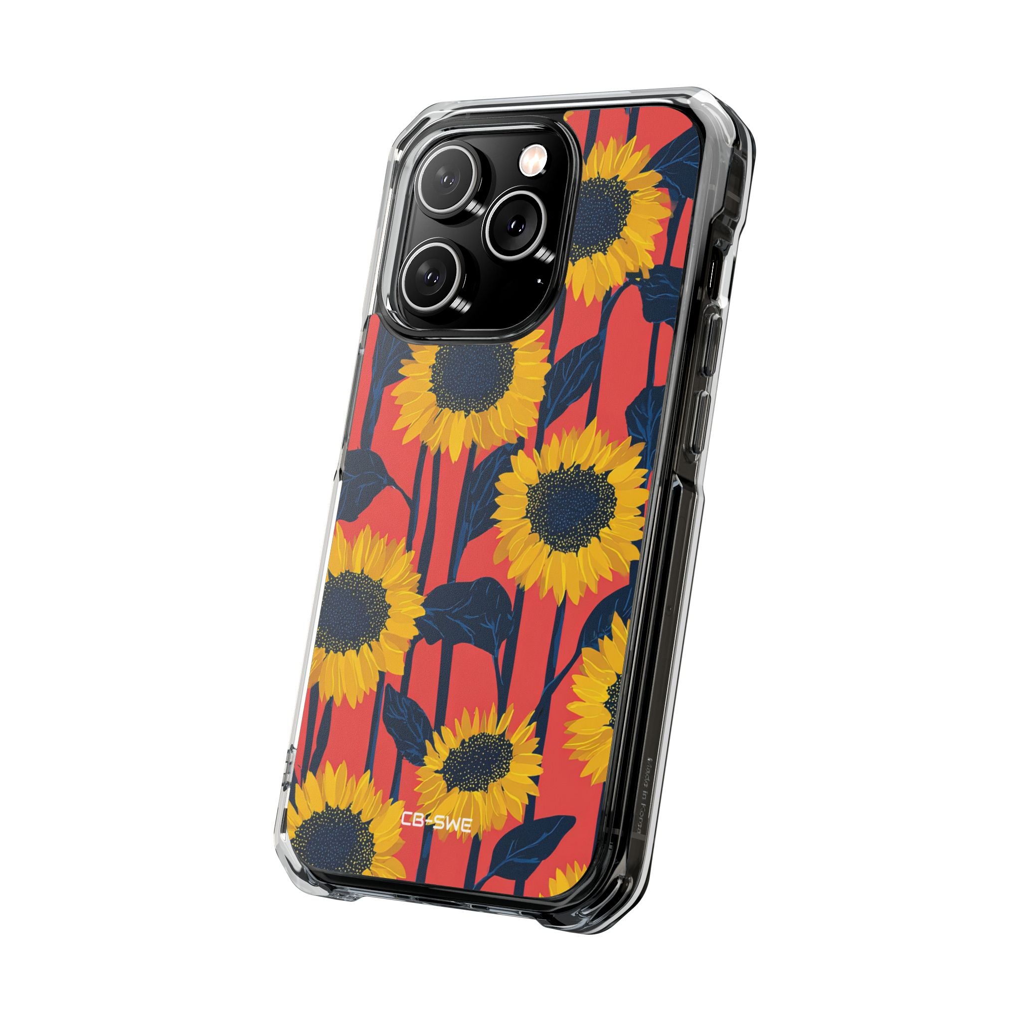 Vibrant Sunflower Rhythm iPhone Case - Impact