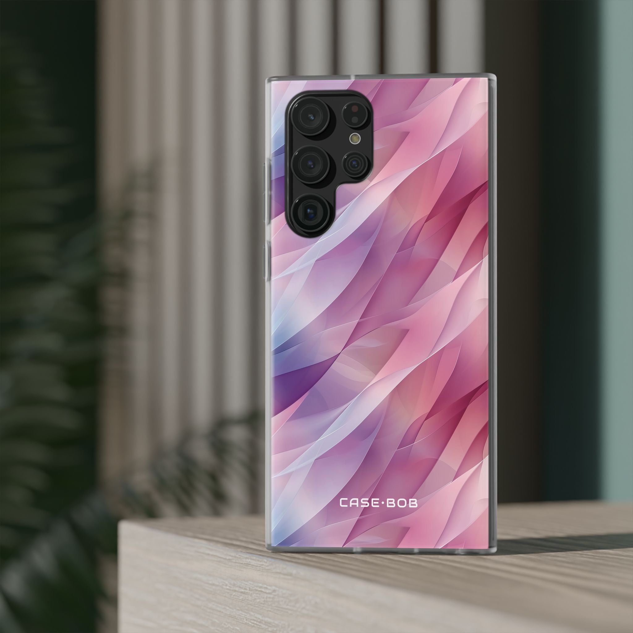 Pink Wave Samsung S22 Ultra Case - Soft