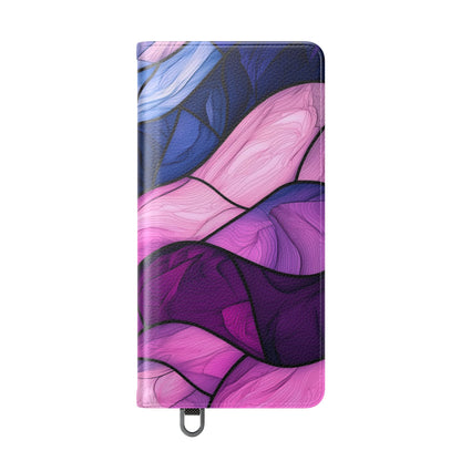 Purple Wavewood - Samsung S25 Ultra Case - Wallet