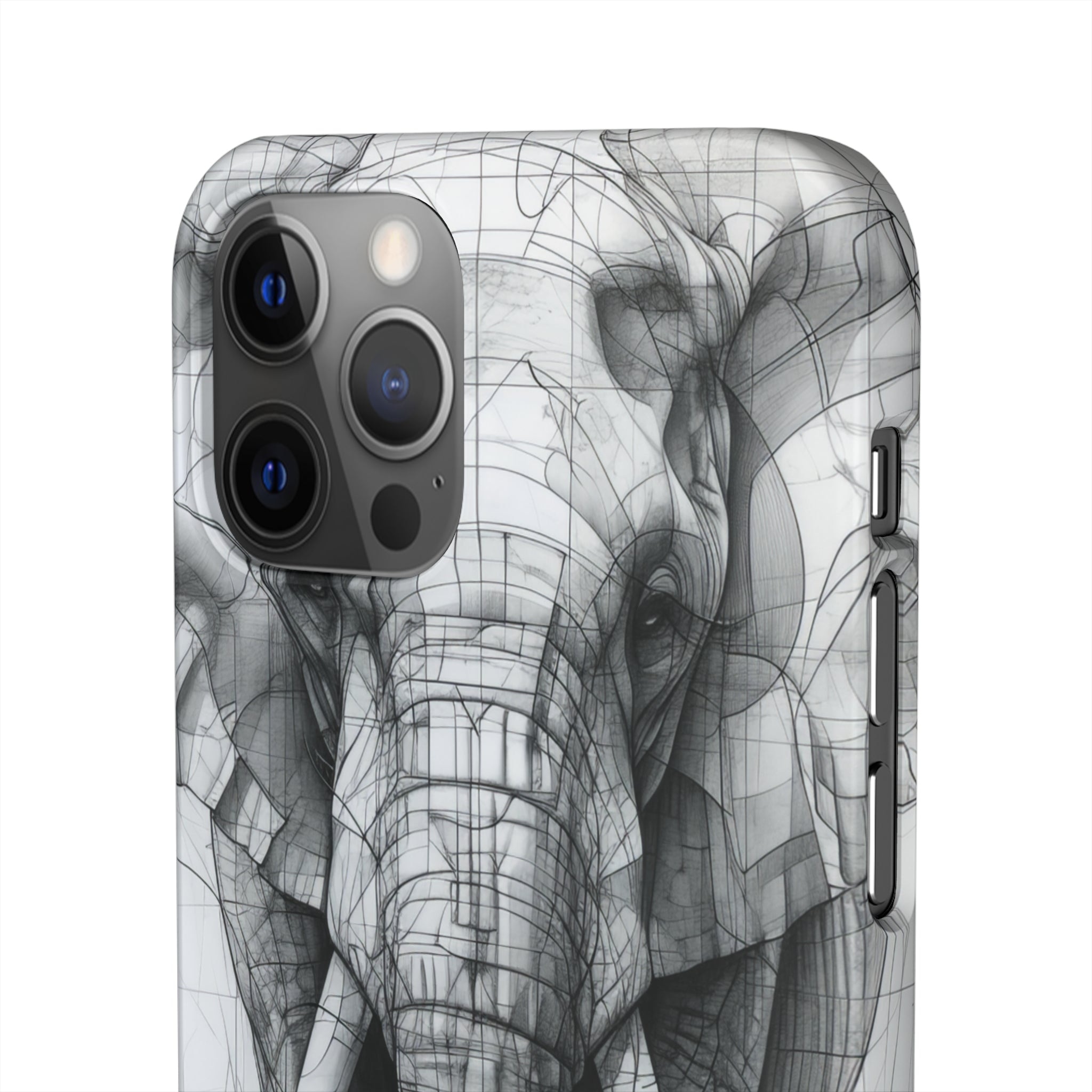 Technic Elephant | Slim Phone Case for iPhone