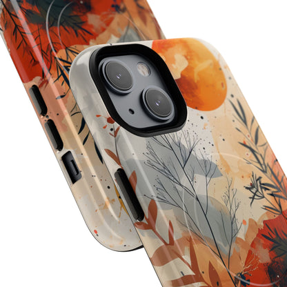 Orange Solstice iPhone 14 Case - Tough+