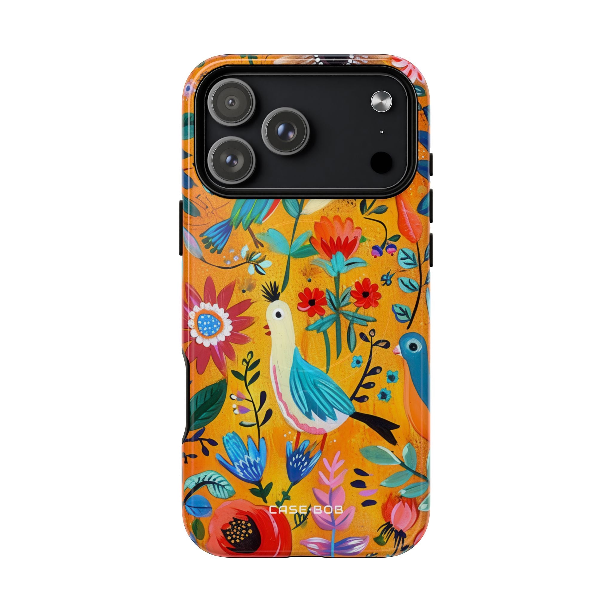 Colorful Birds Bloom iPhone 17 Pro Max Case - Tough+