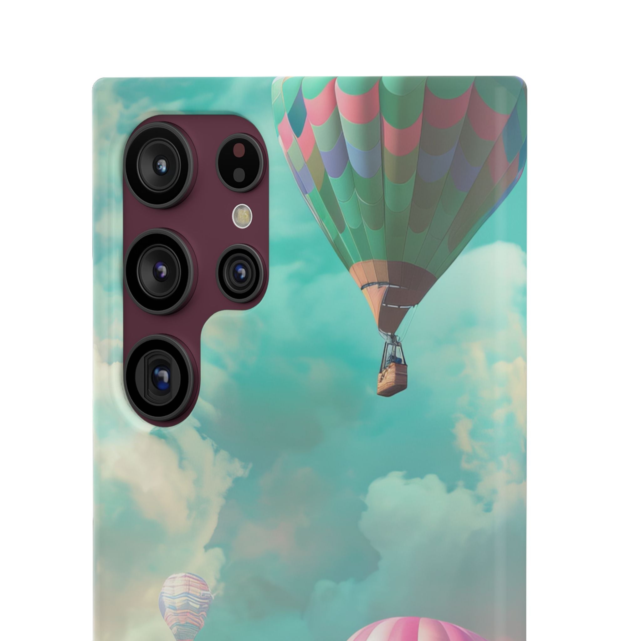 Pastel Balloon Adventure - Slim Samsung S22 Phone Case