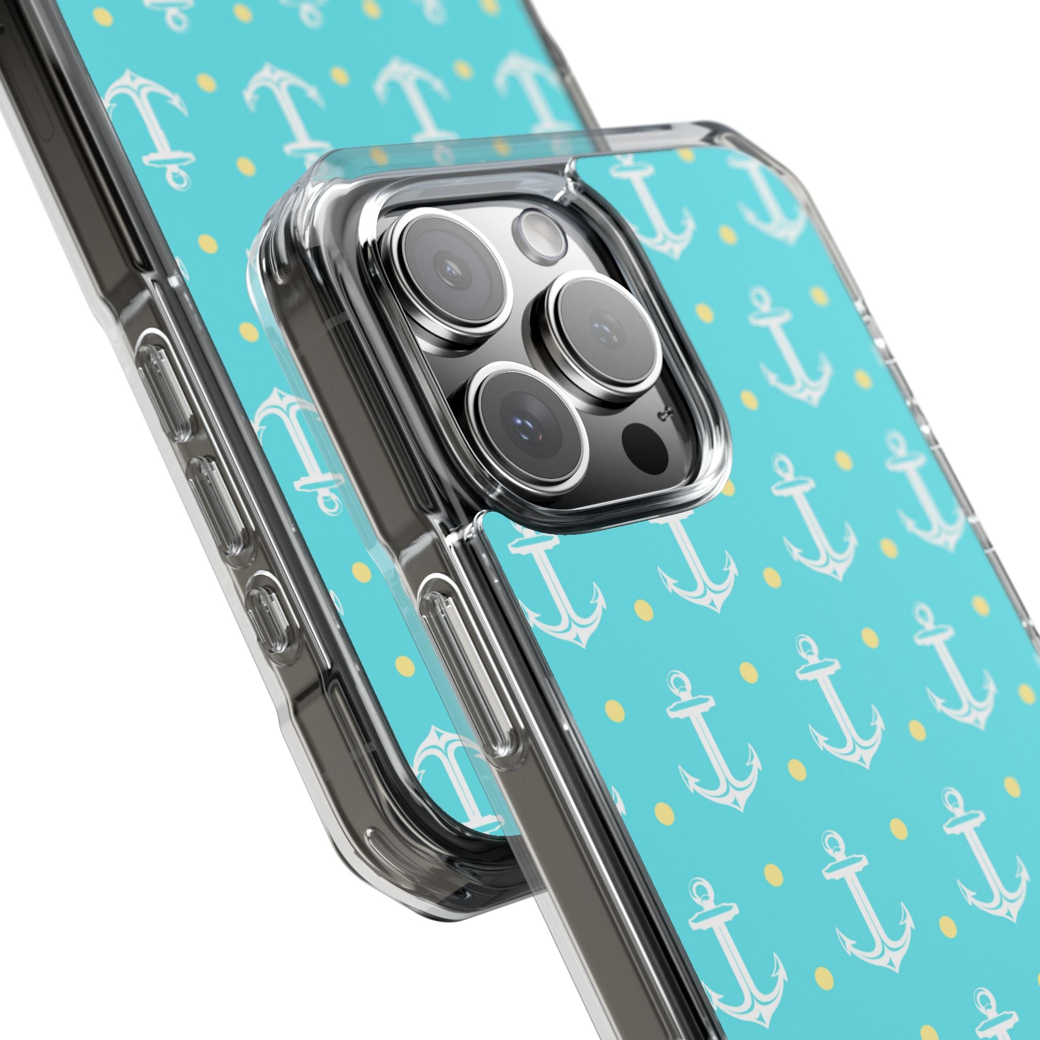 Nautical Anchors & Dots iPhone Case - Impact