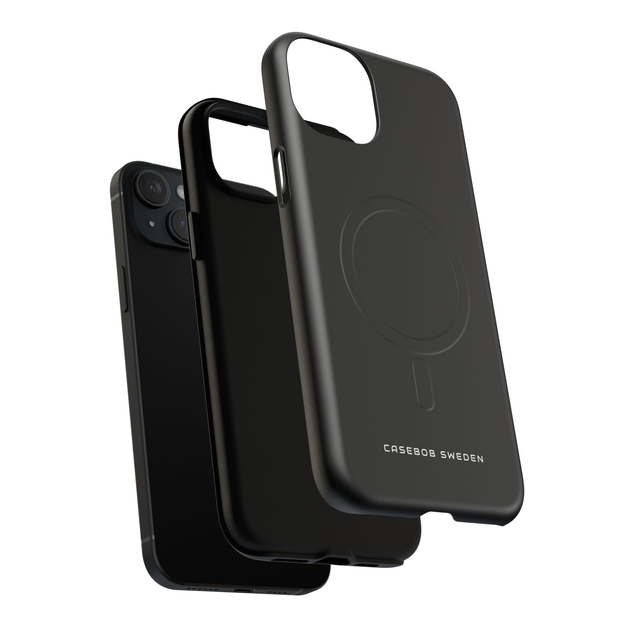 Black iPhone 15 | Tough+ Phone Case