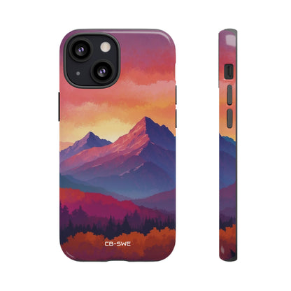 Mountain Peaks Rise - iPhone Case