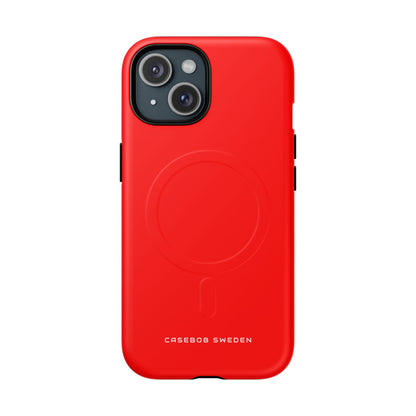 Red iPhone 15 | Tough+ Phone Case