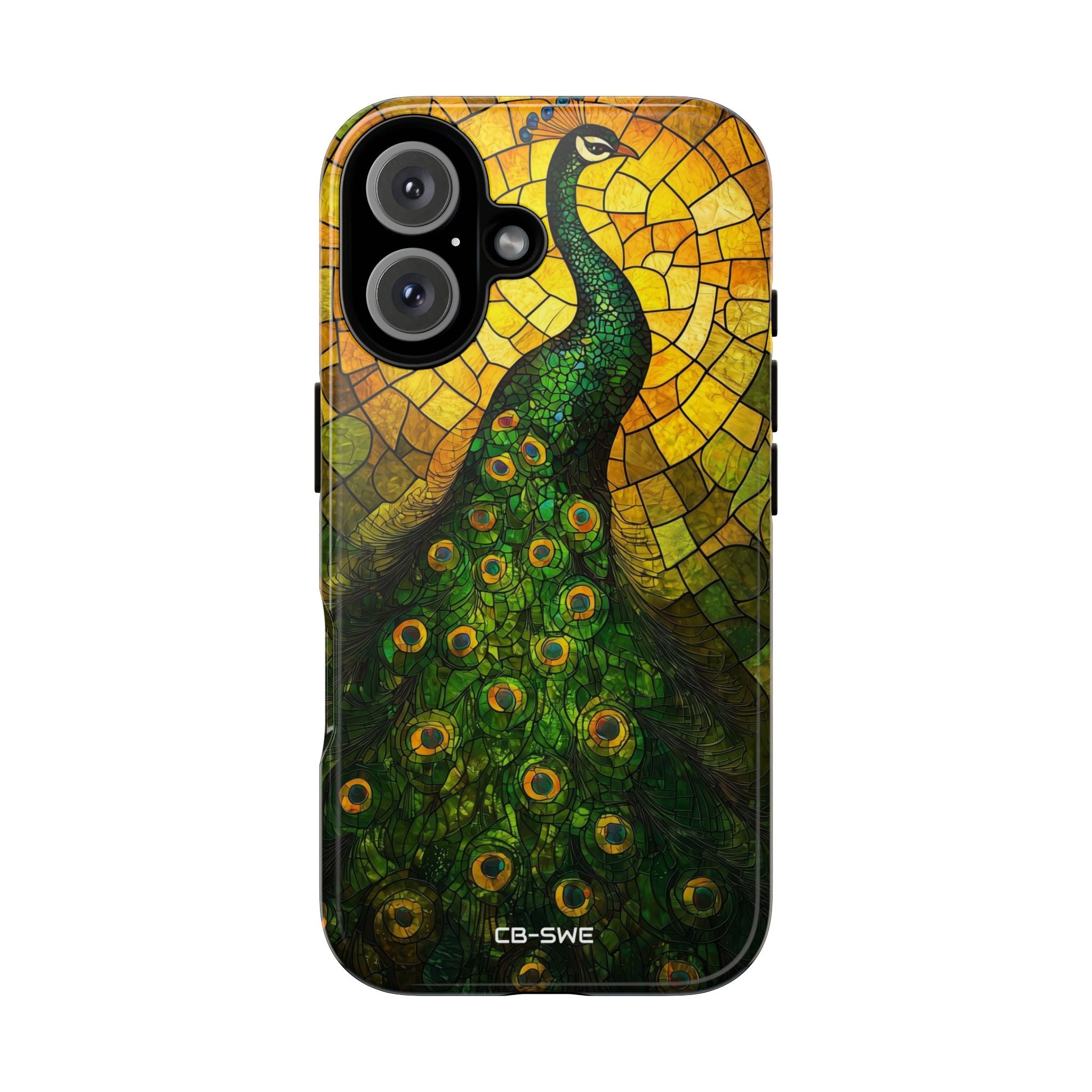 Peacock Spreads Light - iPhone Case