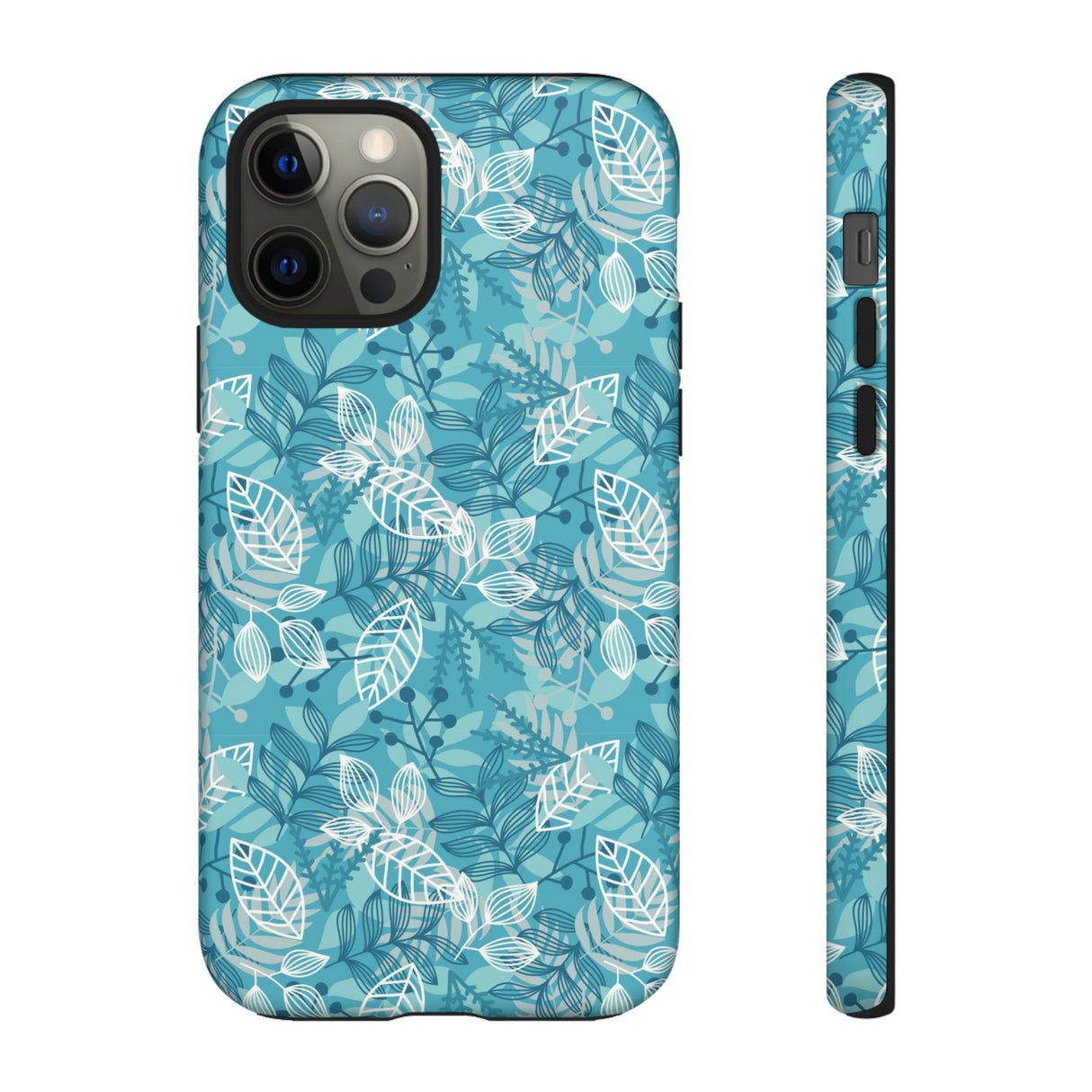 Spring Blue Leaf - Protective Phone Case