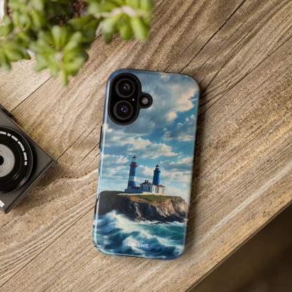 Lighthouse Guards Waves - iPhone Case
