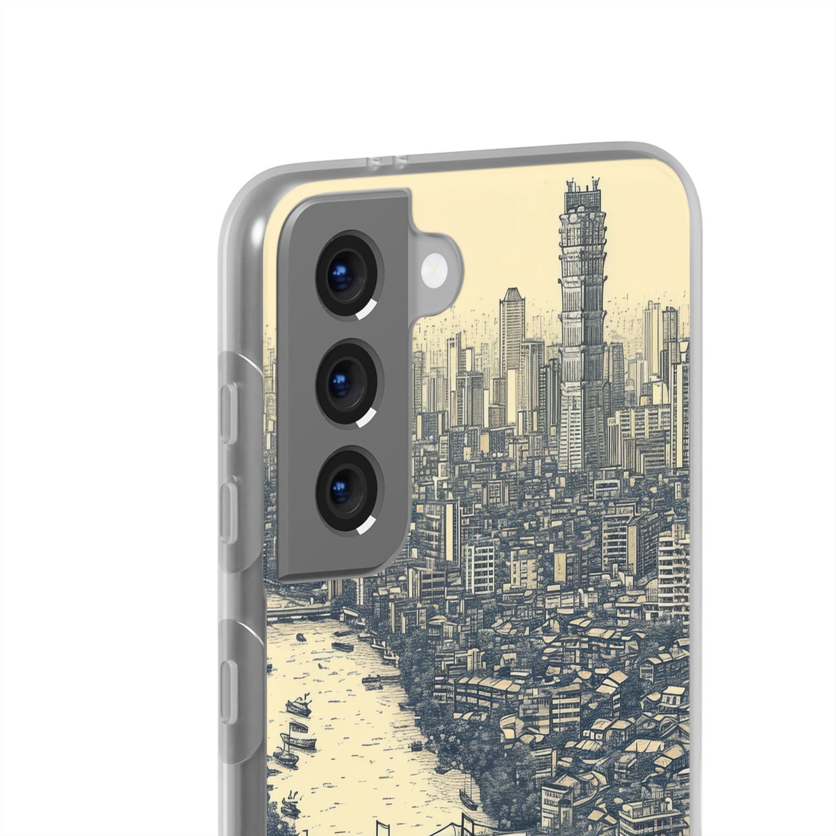 Nostalgic Metropolis | Flexible Phone Case for Samsung Galaxy