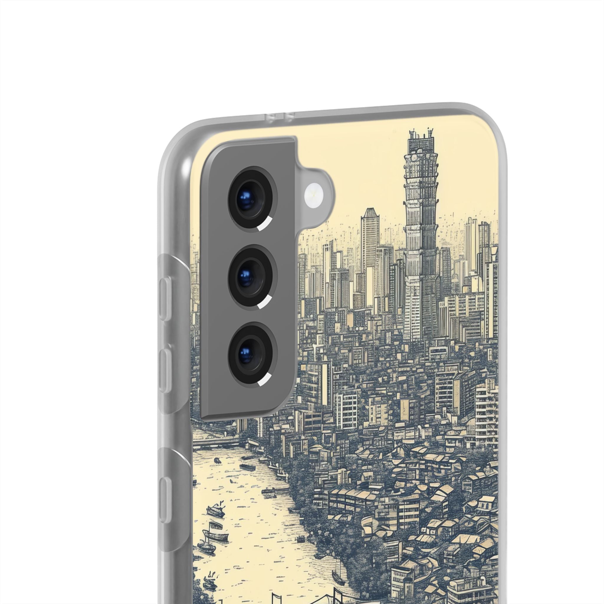 Nostalgic Metropolis | Flexible Phone Case for Samsung Galaxy