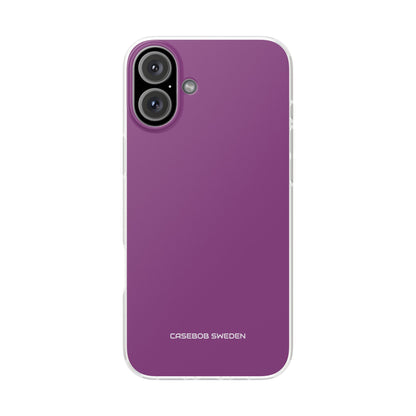 Plum Purple - Flexi iPhone 16 Phone Case