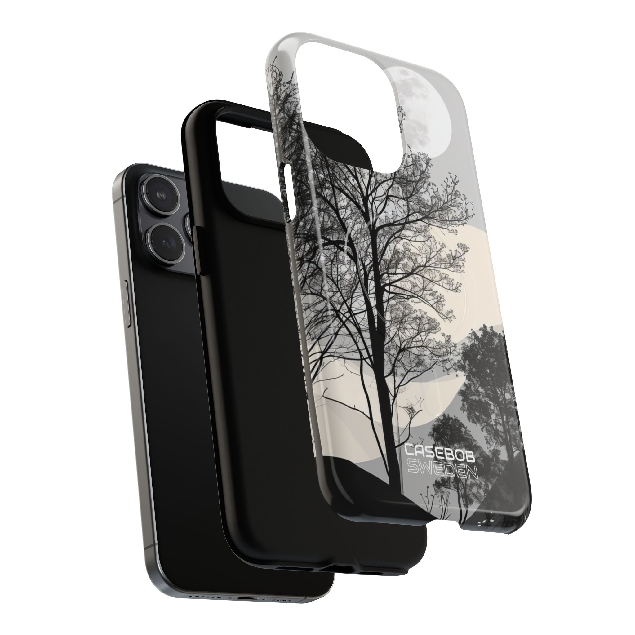 Foresta nella quiete lunare iPhone 15 - Tough+