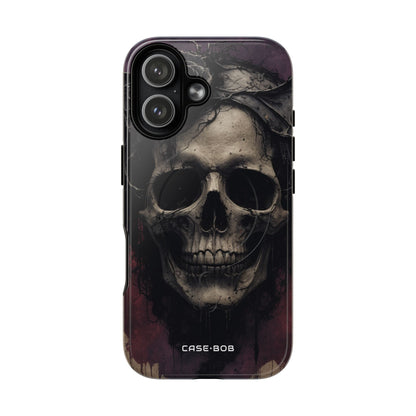 Gothic Skull Crown iPhone 17 Case - Tough+