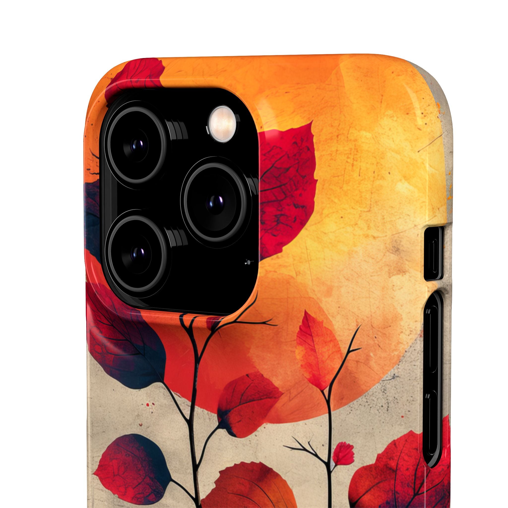 Sunlit Branch - Slim iPhone 14 Phone Case