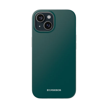 Deep Jungle Green | Phone Case for iPhone (Flexible Case)