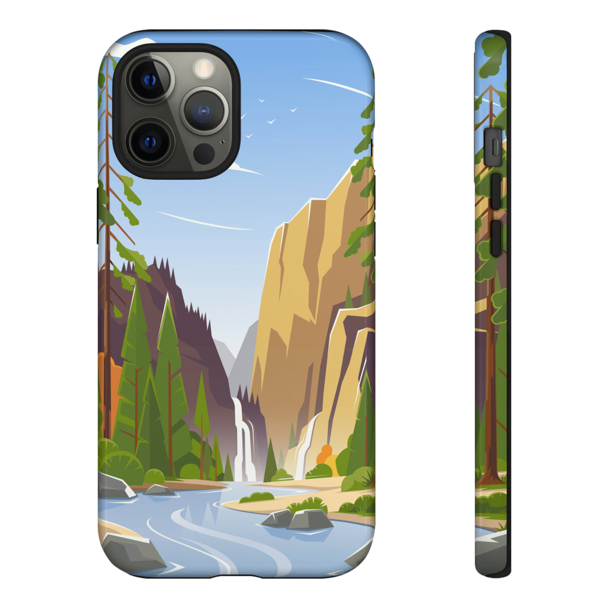 Waterfall at National Park - Protective Phone Case