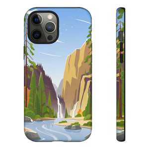 Waterfall at National Park - Protective Phone Case