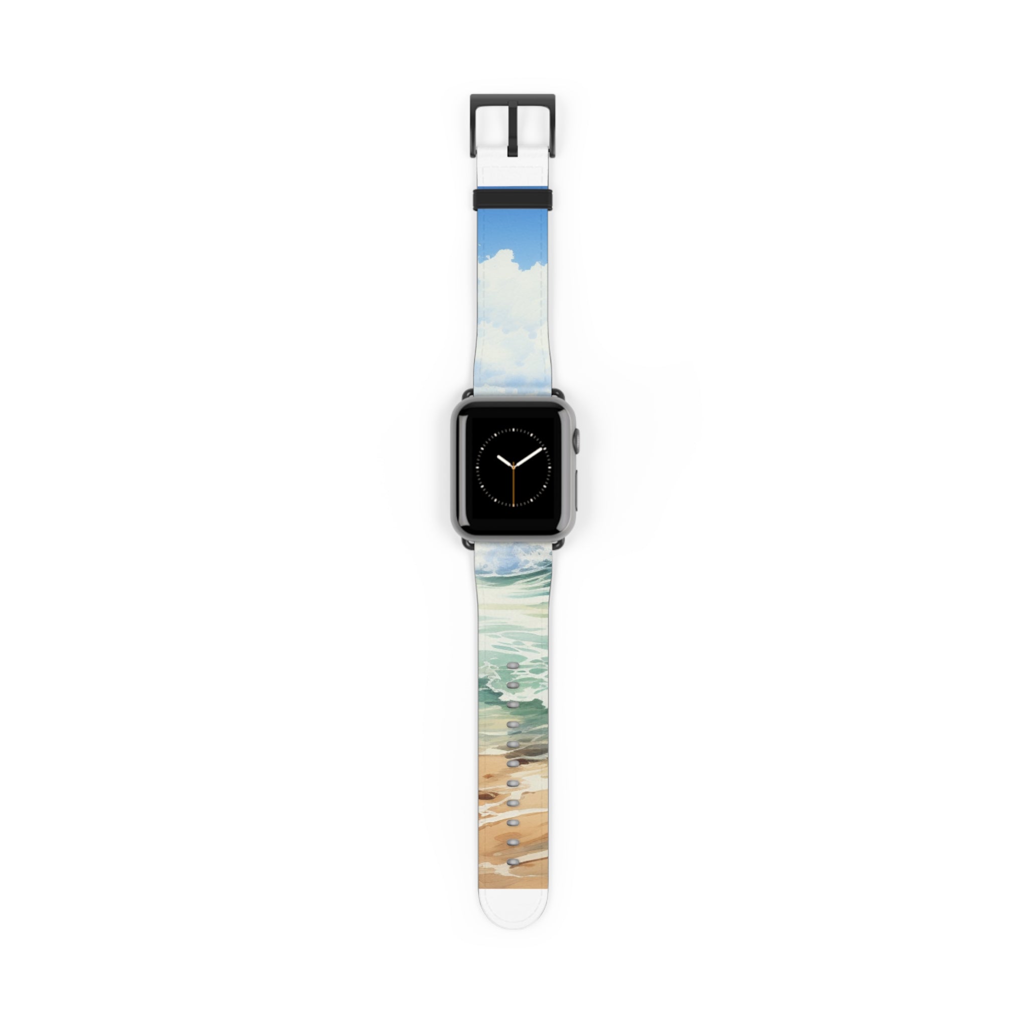 Foaming Blue Waves - Watch Band