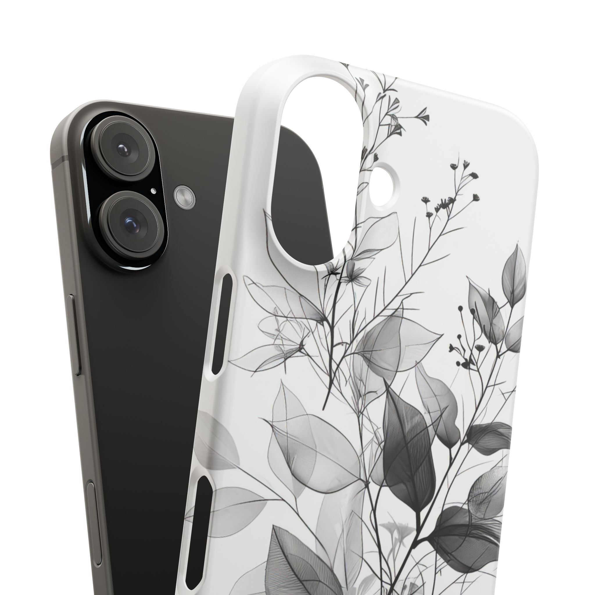 Botanical Line Harmony iPhone 16 - Slim Phone Case