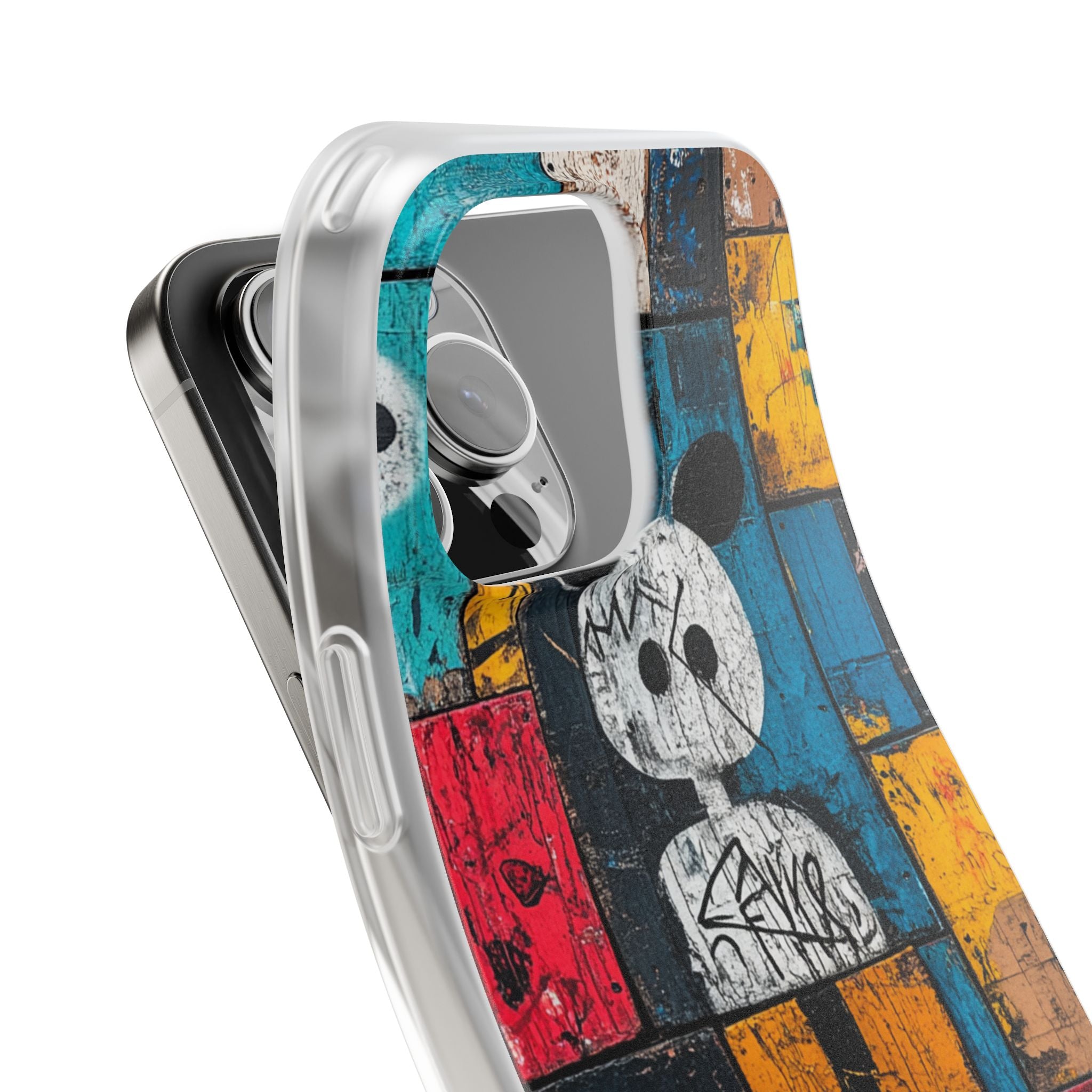 Mickey Mosaic iPhone 16 Pro Max Case - Soft