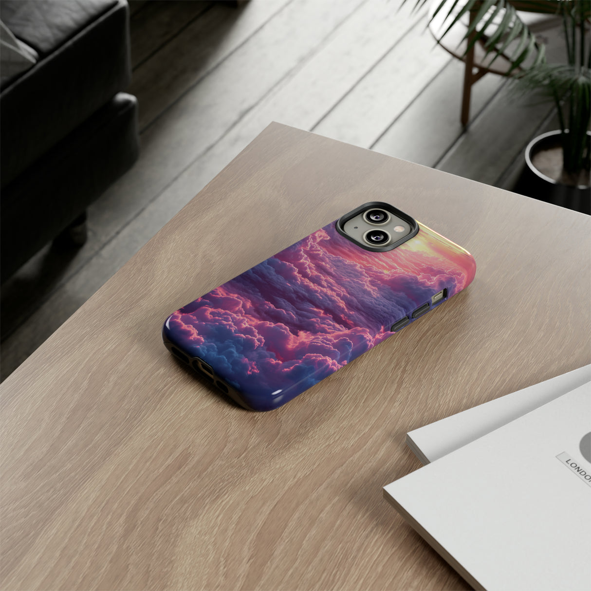 Pink Clouds Serenity - Protective Phone Case